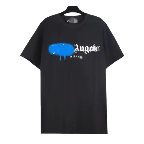 Black T-Shirt With Teddy Bear Graphic Print (#2) — merchant catalogue photo