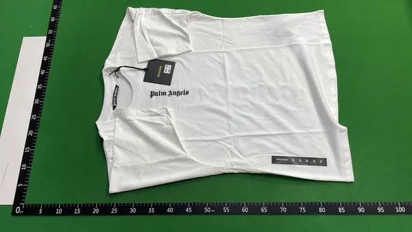 Black T-Shirt With Teddy Bear Graphic Print (#2) — warehouse QC photo 6