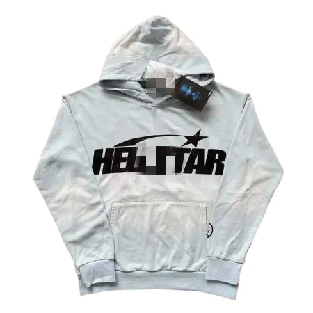 Washed Black Graphic Print Pullover Hoodie (Red) — merchant catalogue photo