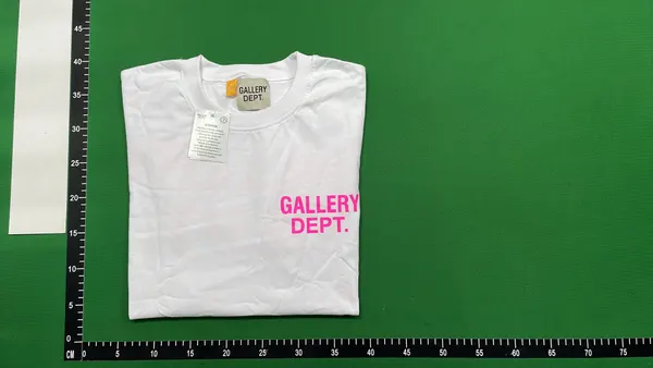 Black Tee With Block Letter Back Print (Yellow) — warehouse QC photo 4