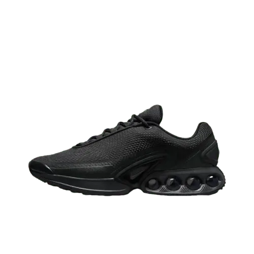 Black Runner Sneakers With Visible Air Pods — merchant catalogue photo