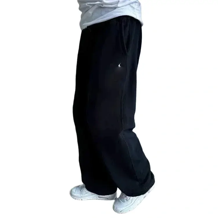 Black Baggy Wide Leg Sweatpants — merchant catalogue photo