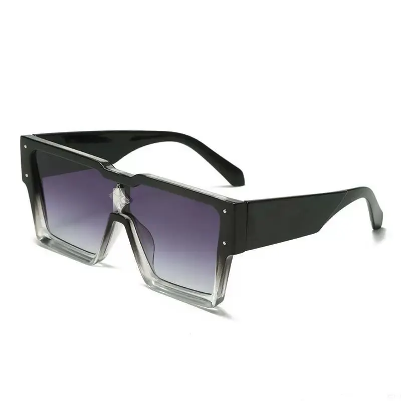 Oversized Square Black Gradient Sunglasses — merchant catalogue photo