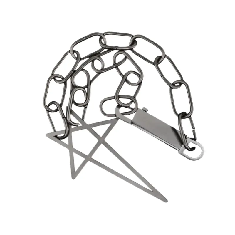 Chunky Silver Chain Link Necklace — merchant catalogue photo