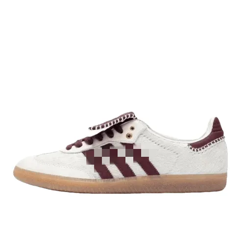 Leopard Print Low-Top Suede Sneakers (White) — merchant catalogue photo