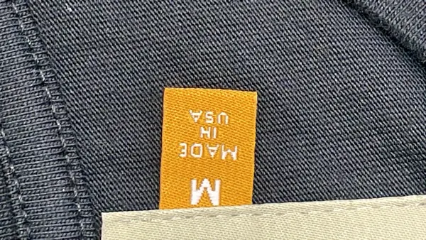 Black Crewneck Sweatshirt With Back Text Print — warehouse QC photo 1