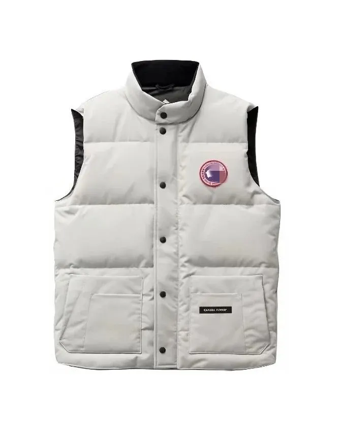 Black Quilted Sleeveless Puffer Vest — merchant catalogue photo