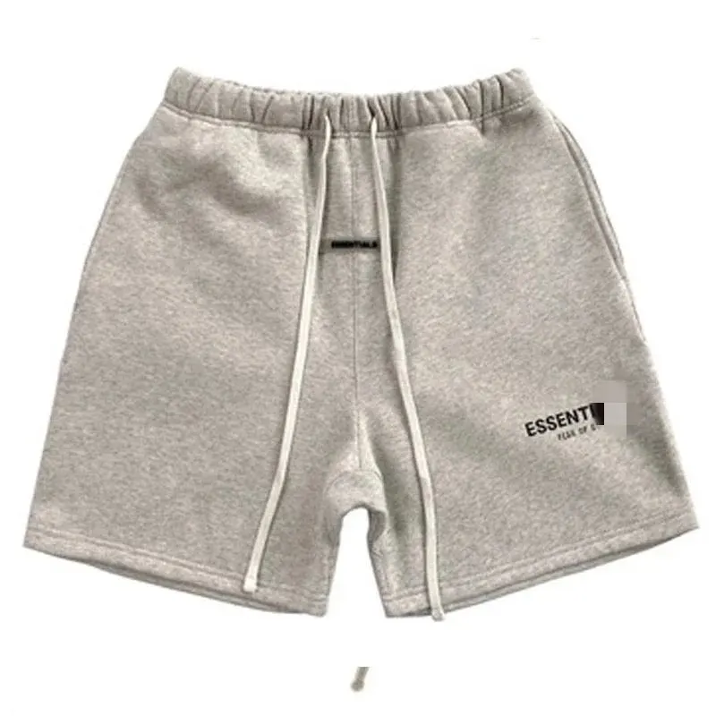 Fleece Sweat Shorts With Drawstring Waist — merchant catalogue photo