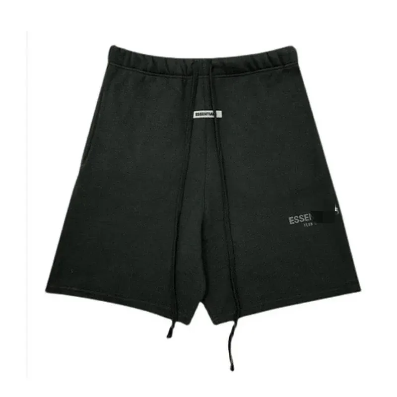 Fleece Sweat Shorts With Drawstring Waist (Grey) — merchant catalogue photo