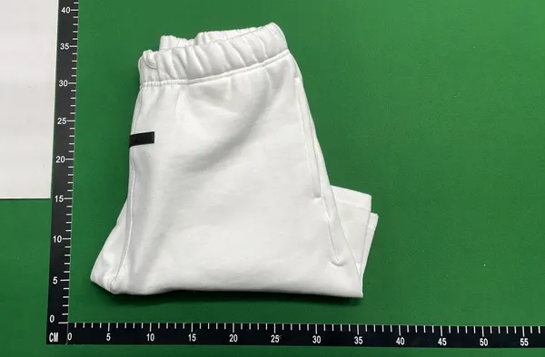 Fleece Sweat Shorts With Drawstring Waist (Black) — warehouse QC photo 4