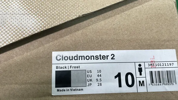 White Pod-Sole Cushioned Running Sneakers — warehouse QC photo 2
