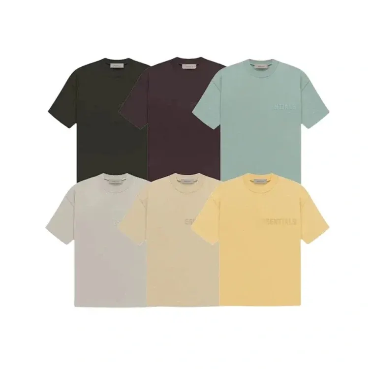 Relaxed Fit Cotton Tee With Tonal Chest Lettering — merchant catalogue photo