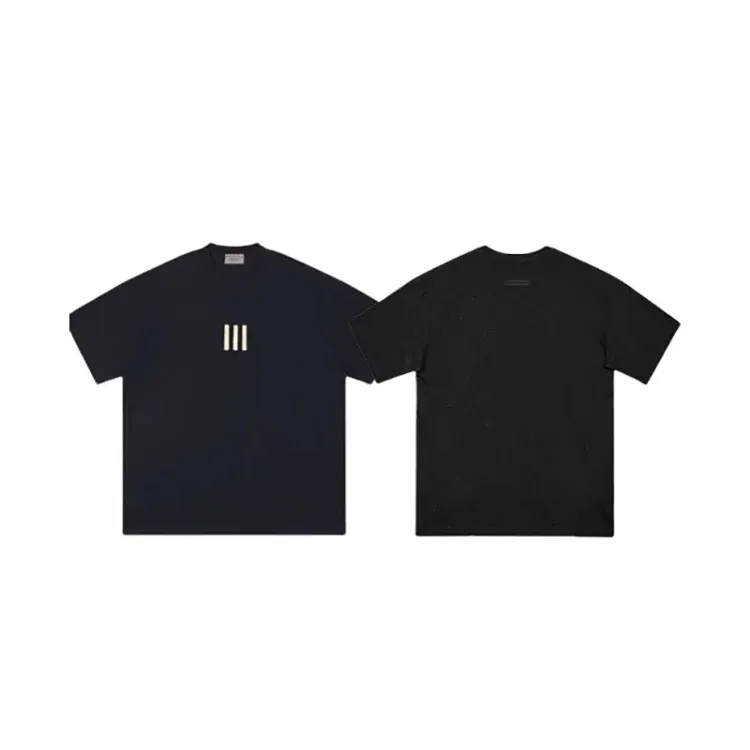 Drop-Shoulder Crewneck T-Shirt With Chest Graphic — merchant catalogue photo