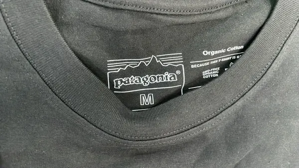 Cotton Tee With Mountain Landscape Box Print — warehouse QC photo 1