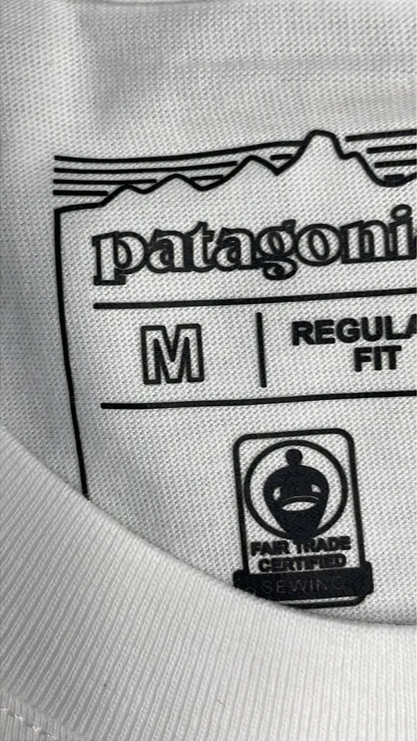 Cotton Tee With Mountain Landscape Box Print — warehouse QC photo 5