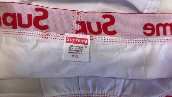 Blue Boxer Briefs With Red Logo Waistband — warehouse QC photo 5