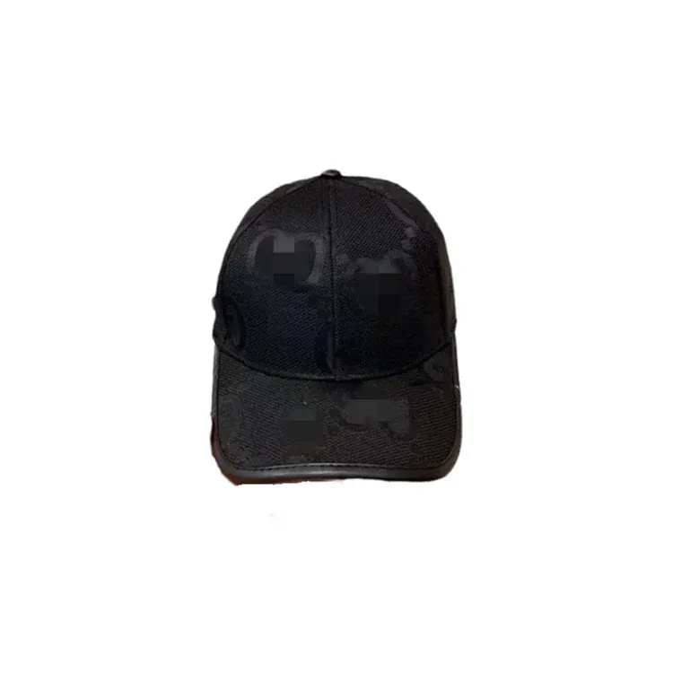 Black Monogram Jacquard Baseball Cap — merchant catalogue photo