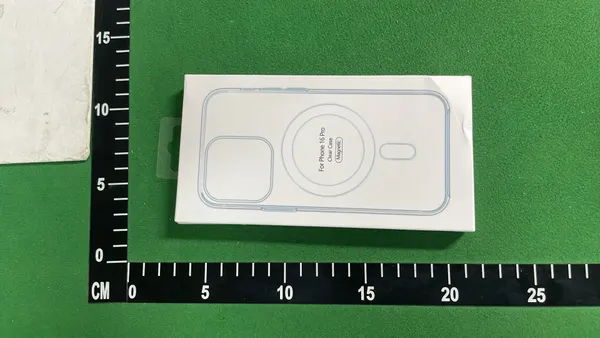 Clear Magnetic Phone Case With Camera Cutout — warehouse QC photo 4