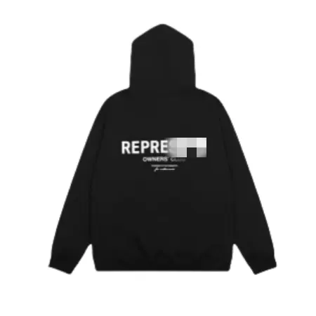 Pullover Hoodie With Large Printed Back Logo — merchant catalogue photo