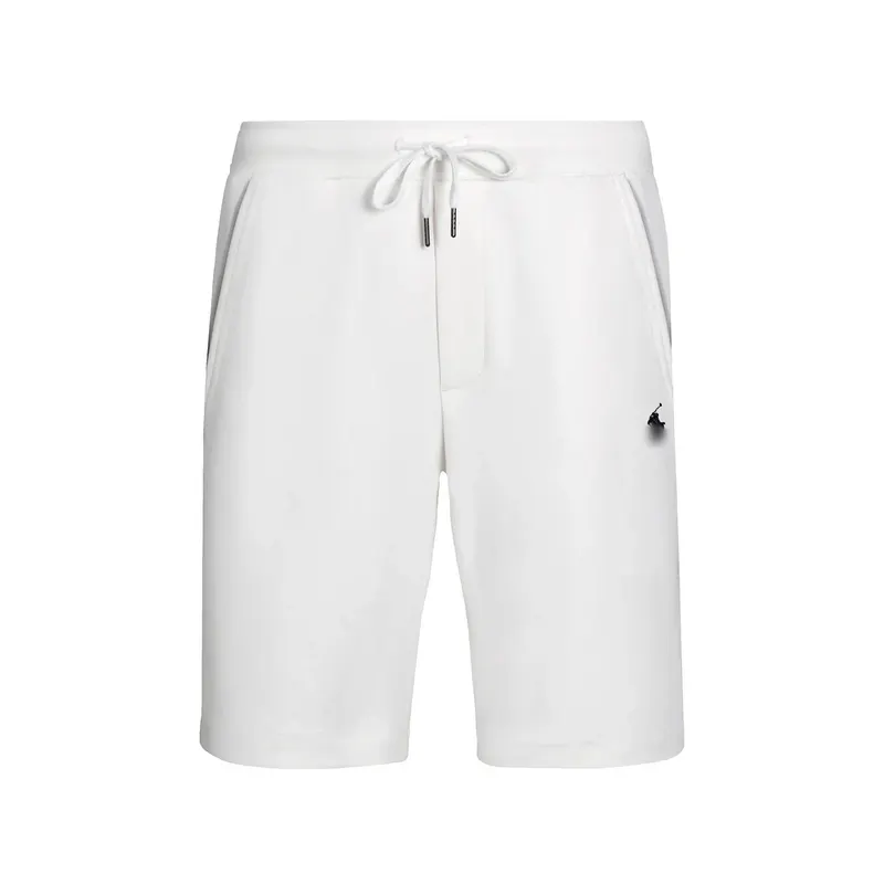 Black Drawstring Sweat Shorts With Side Pockets (Navy) — merchant catalogue photo