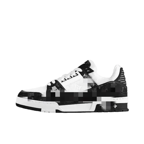 Monogram Panel Low-Top Skate Sneakers — merchant catalogue photo