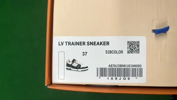 Monogram Panel Low-Top Skate Sneakers (36–45) — warehouse QC photo 2