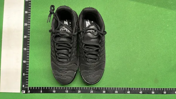 Gradient Fade Running Sneakers With Visible Air Unit (White) — warehouse QC photo 6
