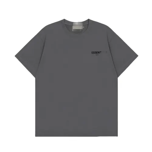 White Relaxed Tee With Small Chest Wordmark — merchant catalogue photo
