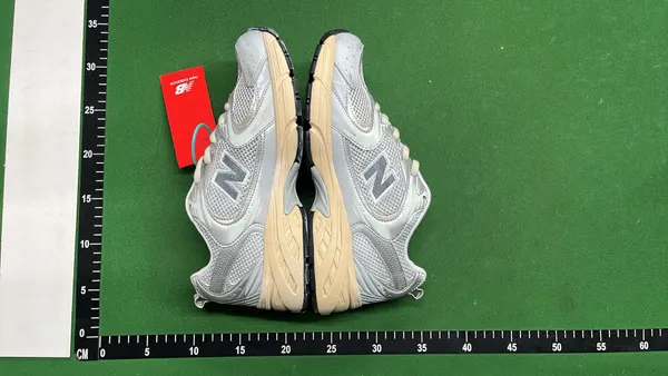 Grey Mesh Chunky Retro Dad Sneakers (Grey) — warehouse QC photo 4