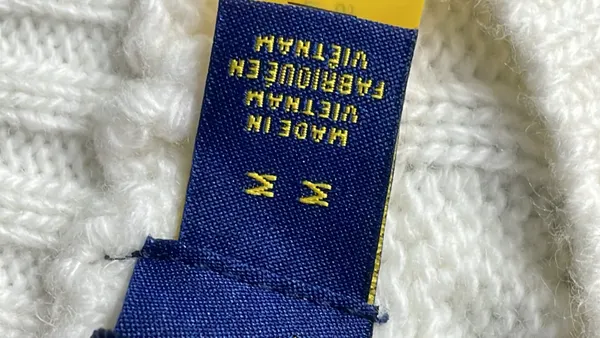 Cream Cable Knit Crewneck Sweater — warehouse QC photo 5