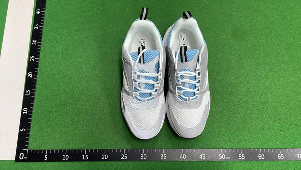 Chunky Wavy Sole Mesh Panel Sneakers (#3) — warehouse QC photo 6