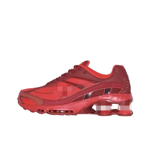 Retro Runner Sneakers With Visible Heel Columns (White) — merchant catalogue photo