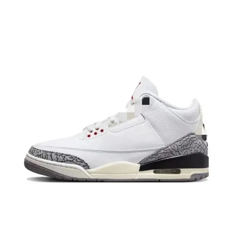High-Top Basketball Sneakers With Mottled Grey Print — merchant catalogue photo