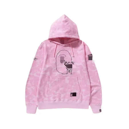 Grey Camouflage Print Pullover Hoodie — merchant catalogue photo