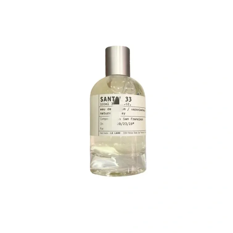 100ml Eau De Parfum Clear Glass Bottle — merchant catalogue photo