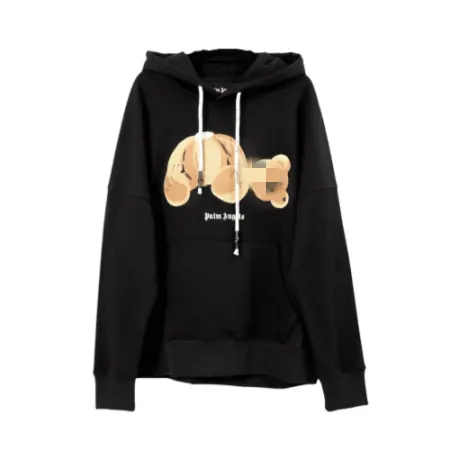 Teddy Bear Print Pullover Hoodie — merchant catalogue photo