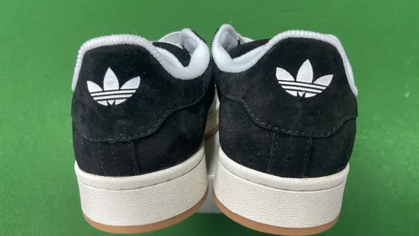 Grey Suede Low-Top Sneakers With Gum Sole (36–45) — warehouse QC photo 3