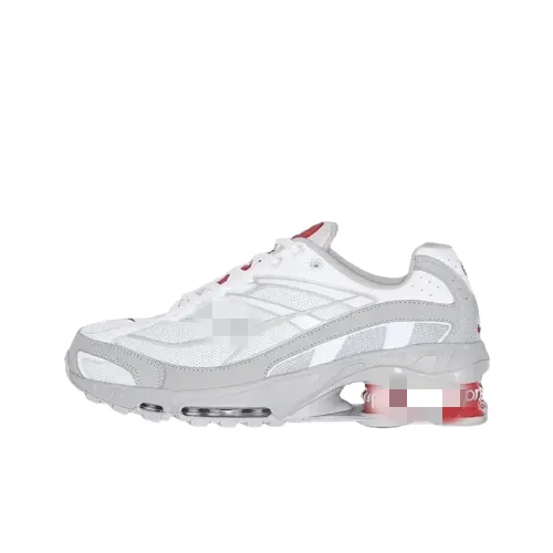 Retro Runner Sneakers With Visible Heel Columns (Red) — merchant catalogue photo