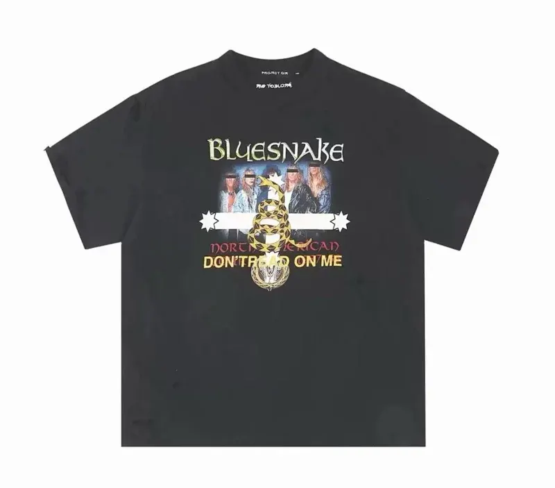 Faded Wash Graphic Print Oversized T-Shirts — merchant catalogue photo