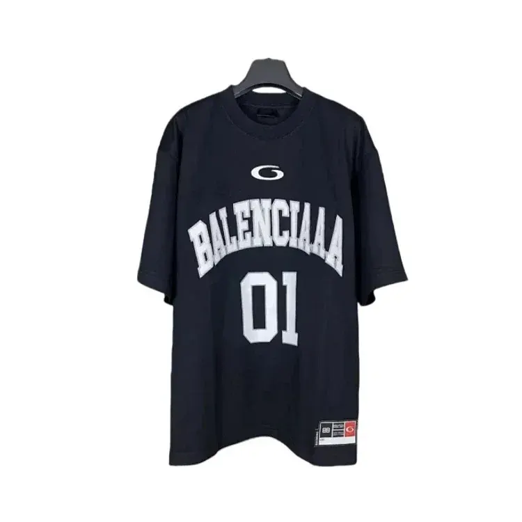 Navy Oversized Tee With Arched Text Print — merchant catalogue photo