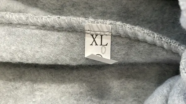 Black Wide-Leg Sweatpants With Side Stripes — warehouse QC photo 1