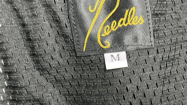 Teal Wide-Leg Track Pants With Pink Stripes — warehouse QC photo 5