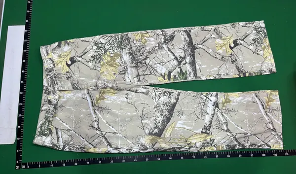 Baggy Tree Camo Print Work Pants — warehouse QC photo 6