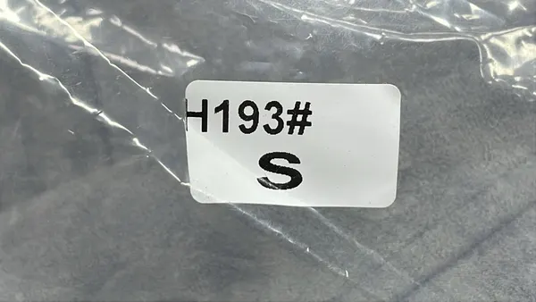 Grey Faux Suede Zip Trucker Jacket — warehouse QC photo 1