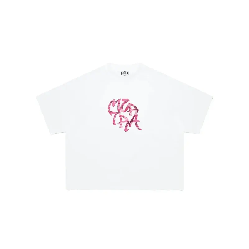 Camo Fill Graffiti Logo Print Tee — merchant catalogue photo