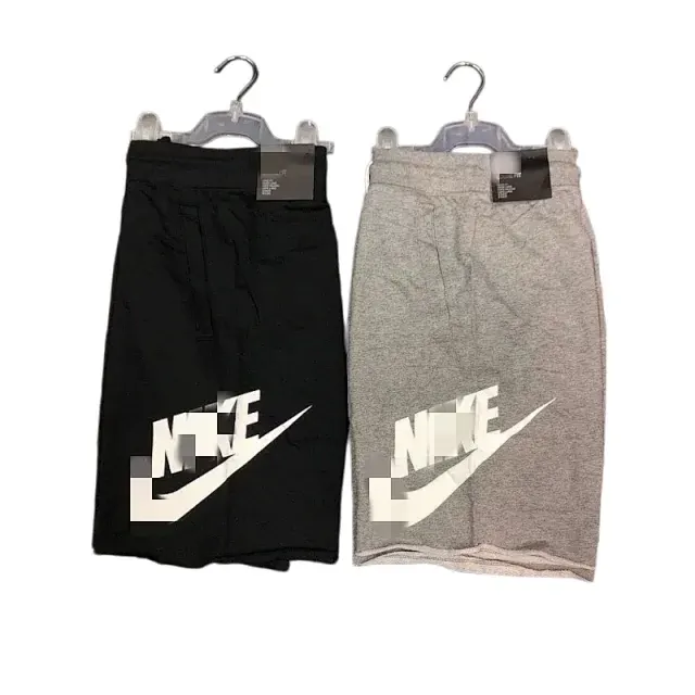 Fleece Sweat Shorts With Large Logo Print — merchant catalogue photo