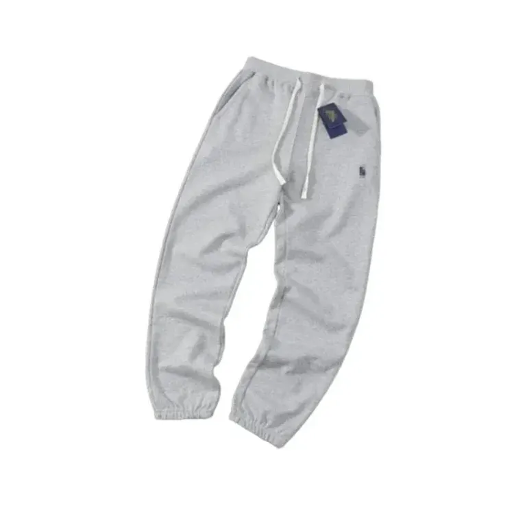 Grey Fleece Jogger Sweatpants With Drawstring — merchant catalogue photo