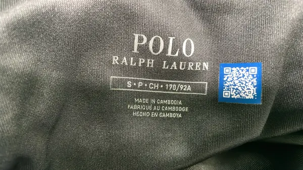 Grey Fleece Joggers With Ribbed Cuffs — warehouse QC photo 1