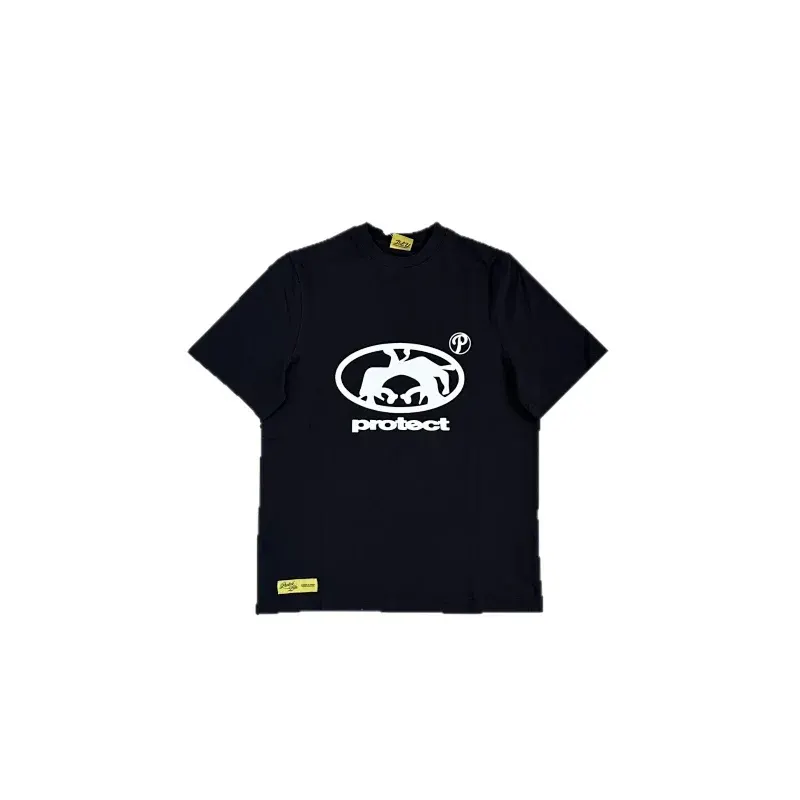 White Multicolor Logo Grid Graphic Tee — merchant catalogue photo