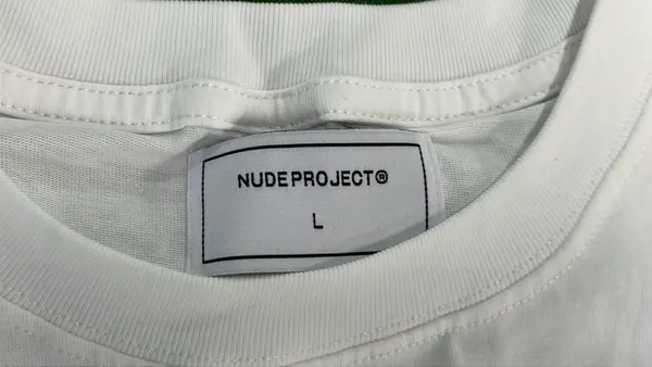 Large Back Graphic Print Oversized T-Shirts — warehouse QC photo 1